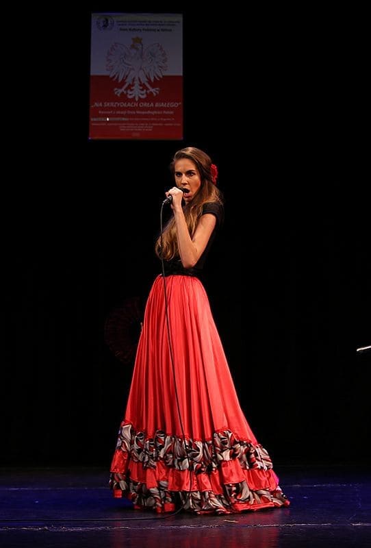 Klaudia Kulik koncert patriotyczny Wilno